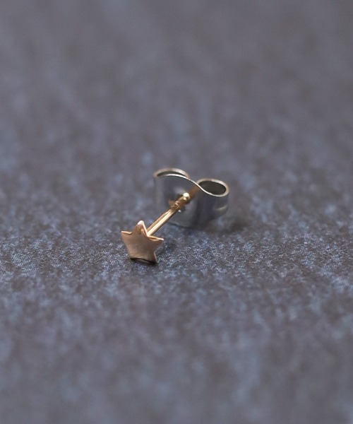 Pledge(プレッジ)の「《Pledge(プレッジ)》K10 スタッズピアス(ピアス(片耳用)・レディース・ゴールド系その他/ゴールド系その他2/ゴールド系その他3・FREE)」の1枚目の写真