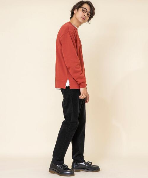 coen（コーエン）の「ストレッチコーデュロイ5ポケットパンツ(一部WEB限定カラー)#（その他パンツ・メンズ・ダークグレー/モカ/ベージュ/ネイビー/ブラック/ダークブラウン/ブラウン/ダークグリーン/コバルトブルー・X-LARGE/LARGE/SMALL/MEDIUM）」の18枚目の写真