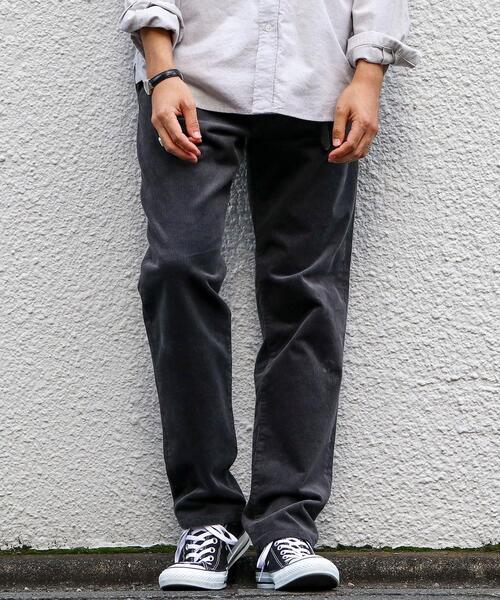coen（コーエン）の「ストレッチコーデュロイ5ポケットパンツ(一部WEB限定カラー)#（その他パンツ・メンズ・ダークグレー/モカ/ベージュ/ネイビー/ブラック/ダークブラウン/ブラウン/ダークグリーン/コバルトブルー・X-LARGE/LARGE/SMALL/MEDIUM）」の12枚目の写真