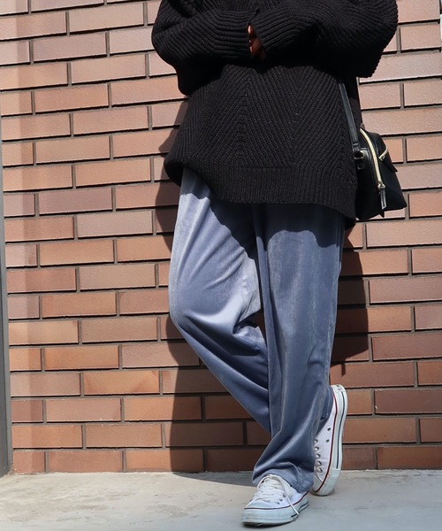 Riberry（リベリー）の「コーデュロイイージーパンツ（その他パンツ・レディース・ブラック/ブルー/グリーン/アイボリー/ダークオレンジ・MEDIUM）」の5枚目の写真