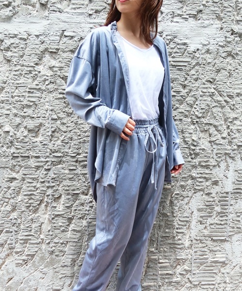 Riberry（リベリー）の「コーデュロイイージーパンツ（その他パンツ・レディース・ブラック/ブルー/グリーン/アイボリー/ダークオレンジ・MEDIUM）」の12枚目の写真