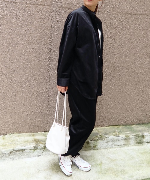 Riberry（リベリー）の「コーデュロイイージーパンツ（その他パンツ・レディース・ブラック/ブルー/グリーン/アイボリー/ダークオレンジ・MEDIUM）」の9枚目の写真