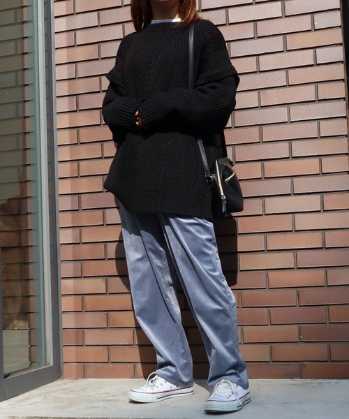 Riberry（リベリー）の「コーデュロイイージーパンツ（その他パンツ・レディース・ブラック/ブルー/グリーン/アイボリー/ダークオレンジ・MEDIUM）」の20枚目の写真