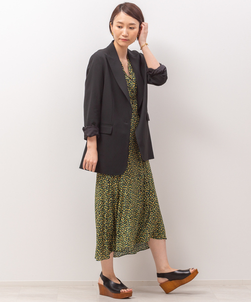 Rouge vif（ルージュヴィフ）の「シングルジャケット（テーラードジャケット・レディース・ブラック・38/36）」の2枚目の写真