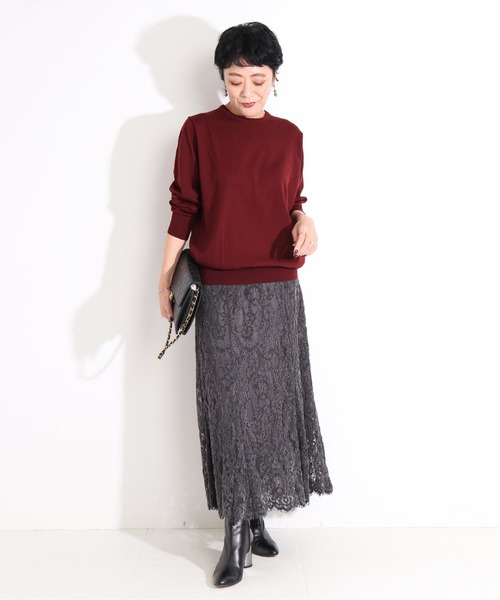 セール】【SLOANE/スローン】 30GGクルーネックプルオーバー◇（ニット