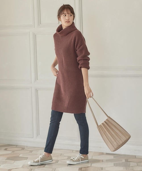 KOBE LETTUCE（コウベレタス）の「ポーチ付きプリーツトートバッグ（トートバッグ・レディース・ベージュ/オリーブ/ブラック・FREE）」の13枚目の写真