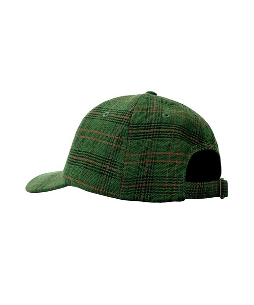STUSSY（ステューシー）の「Big Logo Plaid Low Pro Cap