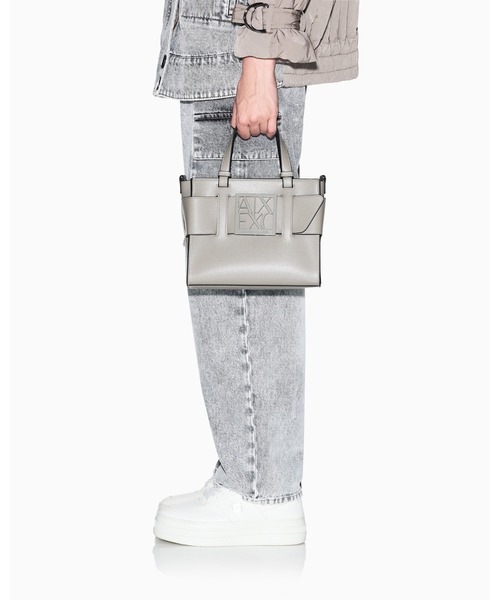 セール】【A|X アルマーニ エクスチェンジ】BOXロゴバックル ミニ