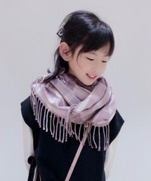 GLOBAL WORK | 【キッズ】抗菌/静電カットマフラー/917325(マフラー)