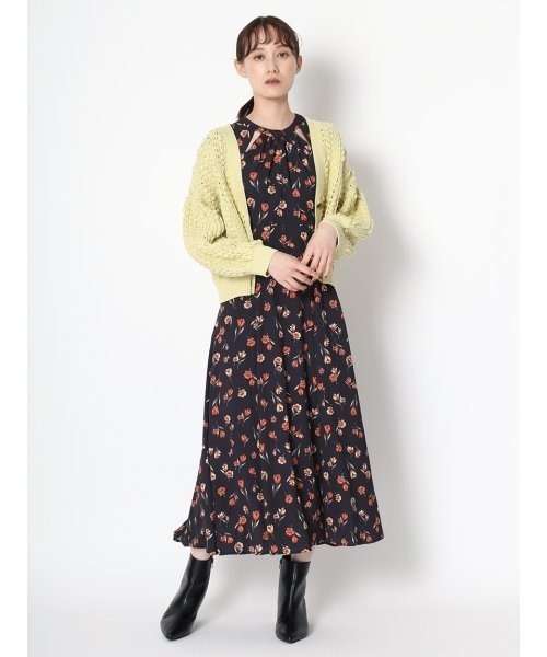 LILY BROWN（リリーブラウン）の「ポップコーン編みカーディガン
