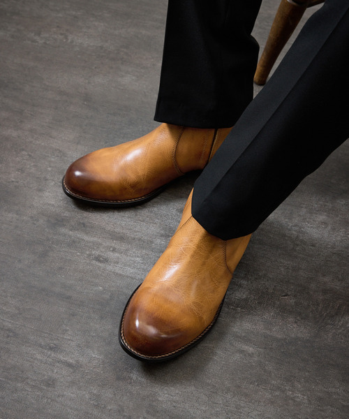 PADRONE（パドローネ）の「PADRONE パドローネ / SIDE ZIP BOOTS