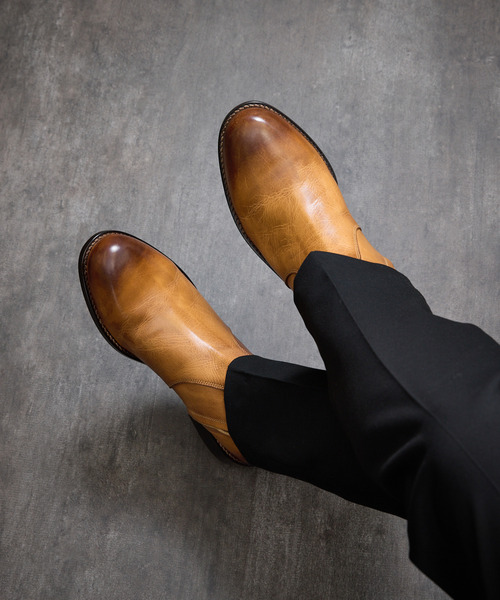 パドローネ　革靴　サイドジップブーツ　ラウル　42サイズ パドローネ 革靴 サイドジップブーツ ラウル 42サイズ PADRONE