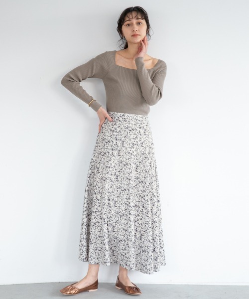 クロスアンドクロス ハグオーワー 雅姫 リネンシャンブレーマキシ