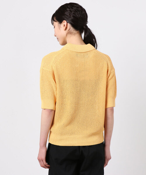 FRED PERRYレディース ポロシャツ レモンイエロー FRED PERRY】フレッドペリー ポロシャツ 希少 イエロー L 美品