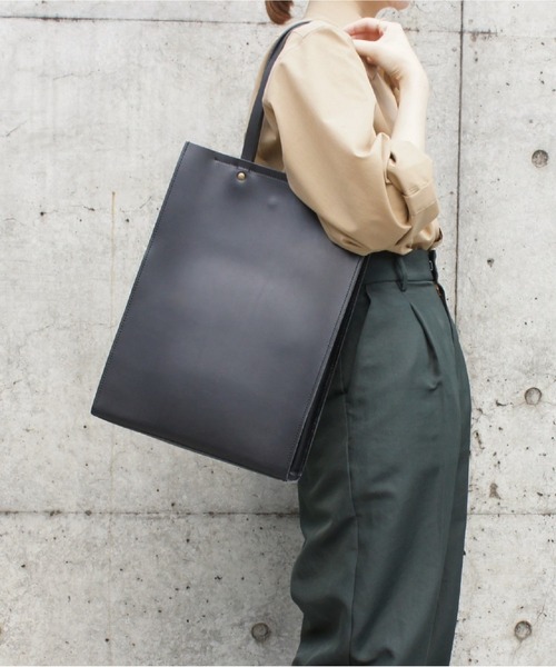 TIDEWAY(タイドウェイ)の「NUME TATE LARGE/トート(トートバッグ・メンズ・ブラック/その他/チョコ/キャメル・FREE)」の9枚目の写真