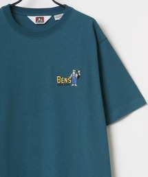 BEN DAVIS/ベンデイビス ワンポイント ミニゴリラ刺繍 バックプリント Tシャツ