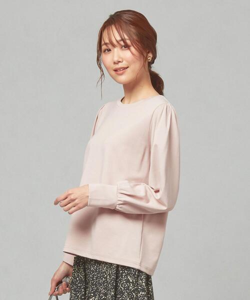 closet story（クローゼットストーリー）の「＜closet story＞ボリュームスリーブ カットソー（Tシャツ/カットソー・レディース・ホワイト/ライトピンク/ネイビー・FREE）」の11枚目の写真