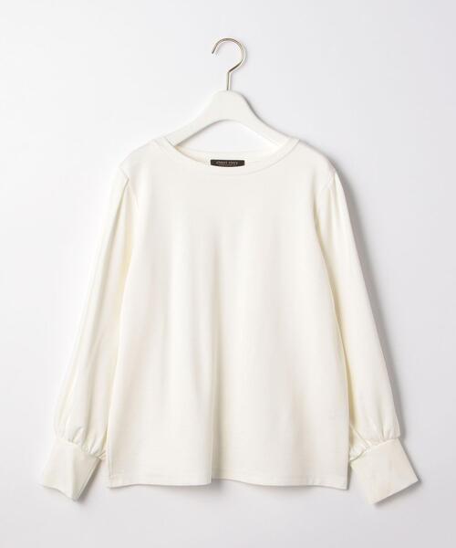 closet story（クローゼットストーリー）の「＜closet story＞ボリュームスリーブ カットソー（Tシャツ/カットソー・レディース・ホワイト/ライトピンク/ネイビー・FREE）」の19枚目の写真