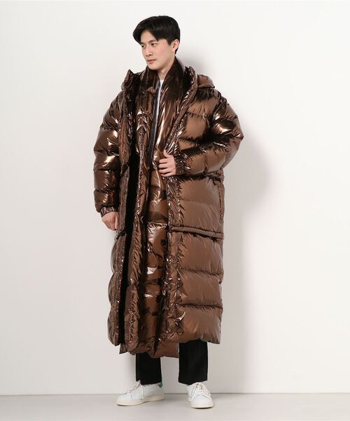 パタゴニア ジャンバーブラウンXXL patagonia◇ダウンジャケット/XXL/ナイロン/ORN/STY68001