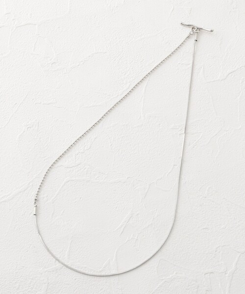 AG by aquagirl（エージーバイアクアガール）の「◆スネークコンビショートネックレス（ネックレス・レディース・ゴールド/シルバー・00）」の2枚目の写真