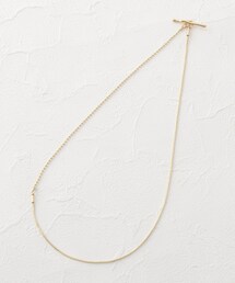 ◆スネークコンビショートネックレス