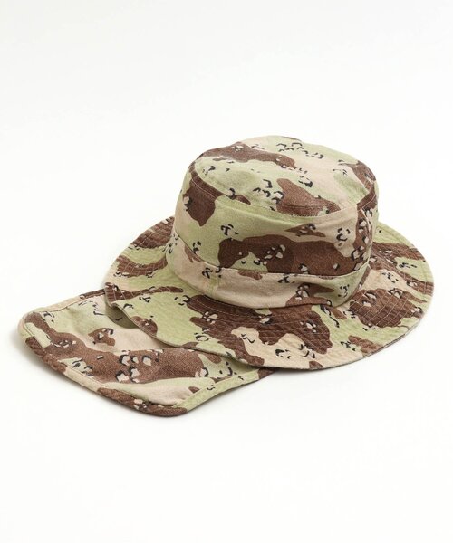 F.O.KIDS（エフオーキッズ）の「アウトドアハット_UVカット_速乾_透湿（ハット・キッズ・レインボー/レッド/カーキ/チャコール/ベージュ・56/50/54/52）」の6枚目の写真