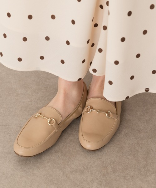 RODE SKO（ロデスコ）の「『MADE IN JAPAN』ELLA やわビットローファー（ローファー・レディース・ホワイト/ベージュ/ブラック/ブラウン/グレー・36/37/38）」の17枚目の写真