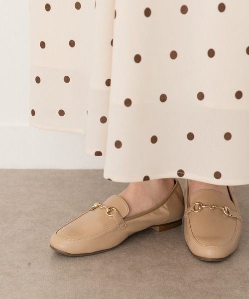 RODE SKO（ロデスコ）の「『MADE IN JAPAN』ELLA やわビットローファー（ローファー・レディース・ホワイト/ベージュ/ブラック/ブラウン/グレー・36/37/38）」の18枚目の写真