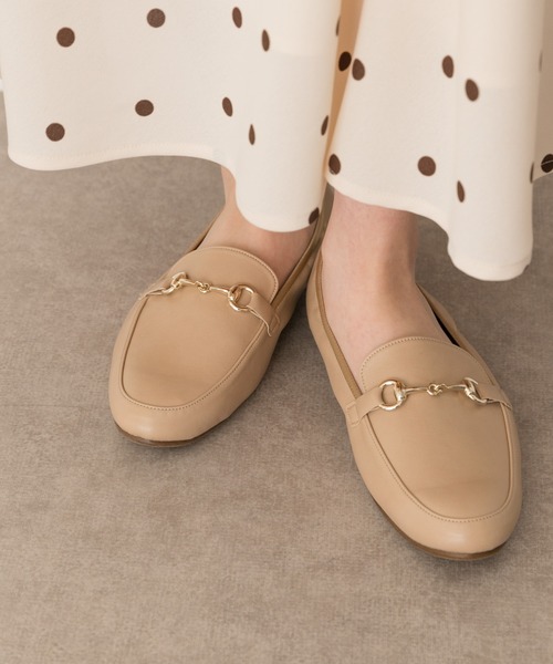 RODE SKO（ロデスコ）の「『MADE IN JAPAN』ELLA やわビットローファー（ローファー・レディース・ホワイト/ベージュ/ブラック/ブラウン/グレー・36/37/38）」の16枚目の写真