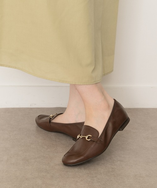 RODE SKO（ロデスコ）の「『MADE IN JAPAN』ELLA やわビットローファー（ローファー・レディース・ホワイト/ベージュ/ブラック/ブラウン/グレー・36/37/38）」の10枚目の写真