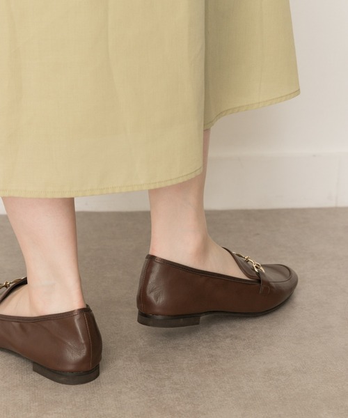 RODE SKO（ロデスコ）の「『MADE IN JAPAN』ELLA やわビットローファー（ローファー・レディース・ホワイト/ベージュ/ブラック/ブラウン/グレー・36/37/38）」の9枚目の写真