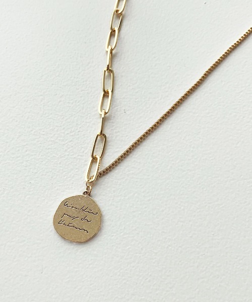 PairPair（ペアペア）の「ロゴプレートネックレス（ネックレス・レディース・ゴールド/シルバー・FREE）」の8枚目の写真