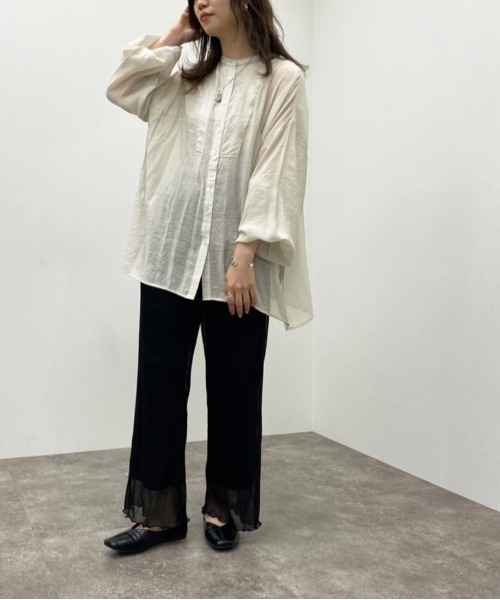 apres jour mignon(アプレジュールミニョン)の「ラメプリーツパンツ 【ZOZOTOWN限定アイテム】(その他パンツ・レディース・ブラック/グレー/ベージュ/ブラック系その他・SMALL/MEDIUM/X-LARGE)」の8枚目の写真