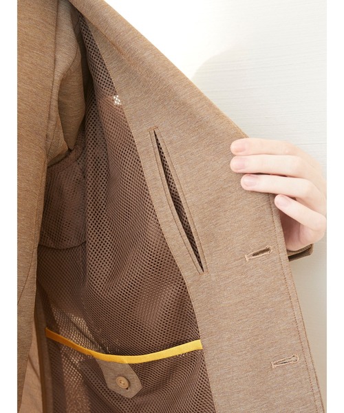 SPALDING(スポルディング)の「スポルディング コラボセットアップ ジャケット(テーラードジャケット・メンズ・ブラウン・L/S/M/LL)」の2枚目の写真