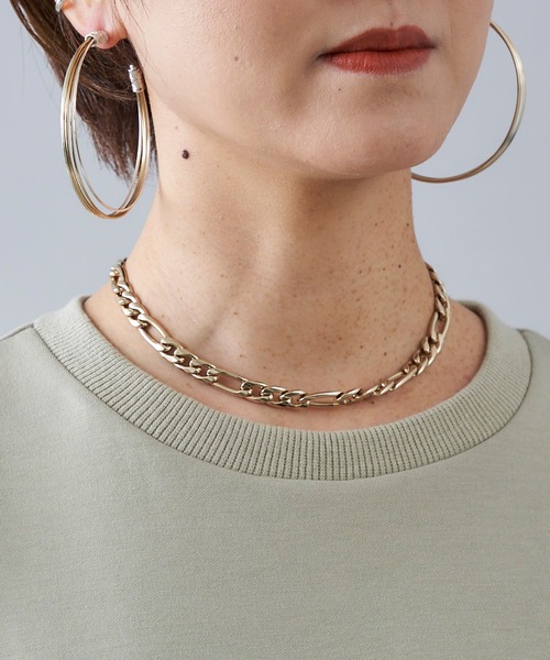 DouDou（ドゥドゥ）の「5重フープピアス（ピアス（両耳用）・レディース・シルバー/ゴールド・FREE）」の8枚目の写真