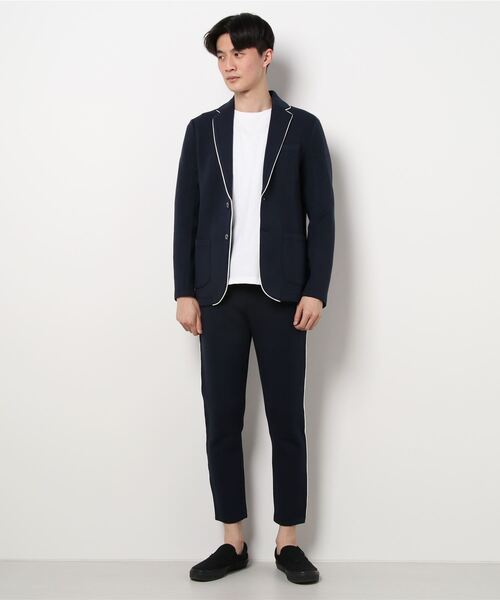 再入荷 slowGan スローガン ストライプセットアップ ジャケット