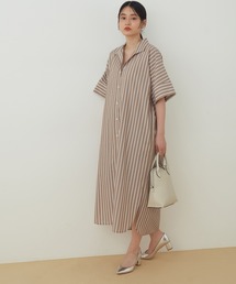 【アウトレット店舗・WEB限定】TCブロードシャツワンピース