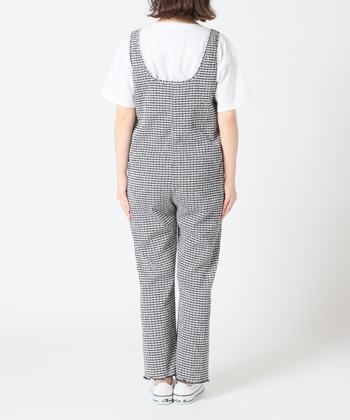 SLOBE citron.(スローブシトロン)の「SLOBE citron. シャーリングサロペット【手洗い可能】◆(サロペット/オーバーオール・レディース・ブラック系その他・FREE)」の5枚目の写真