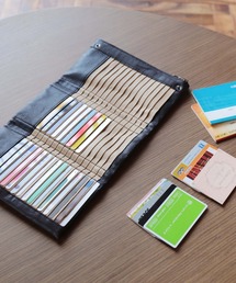 HALEINE（アレンヌ）の「[HALEINE] ヌメ革レザーカードケース45枚収納大容量（カードケース）」