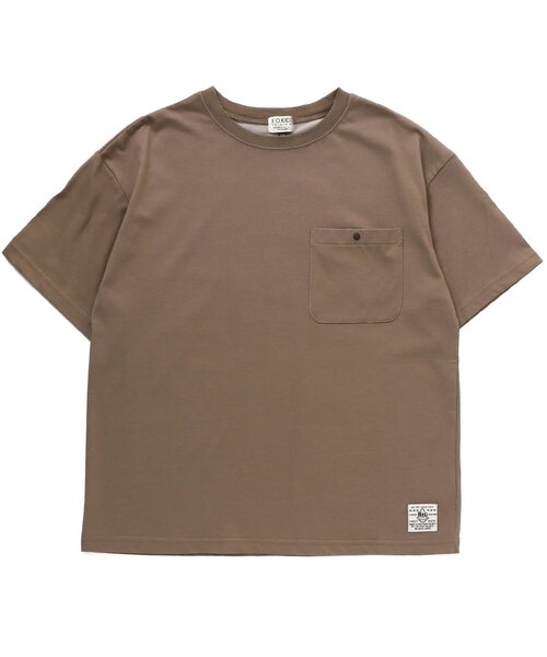 F.O.KIDS(エフオーキッズ)の「ソッカンBIGTシャツ_吸水速乾 ジュニア(Tシャツ/カットソー・キッズ・カーキ/パープル/オフホワイト/ブラウン/チャコール・160/150)」の3枚目の写真