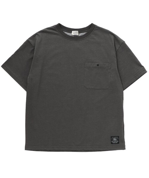 F.O.KIDS(エフオーキッズ)の「ソッカンBIGTシャツ_吸水速乾 ジュニア(Tシャツ/カットソー・キッズ・カーキ/パープル/オフホワイト/ブラウン/チャコール・160/150)」の1枚目の写真