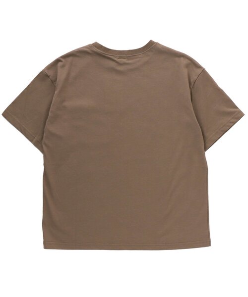 F.O.KIDS(エフオーキッズ)の「ソッカンBIGTシャツ_吸水速乾 ジュニア(Tシャツ/カットソー・キッズ・カーキ/パープル/オフホワイト/ブラウン/チャコール・160/150)」の11枚目の写真