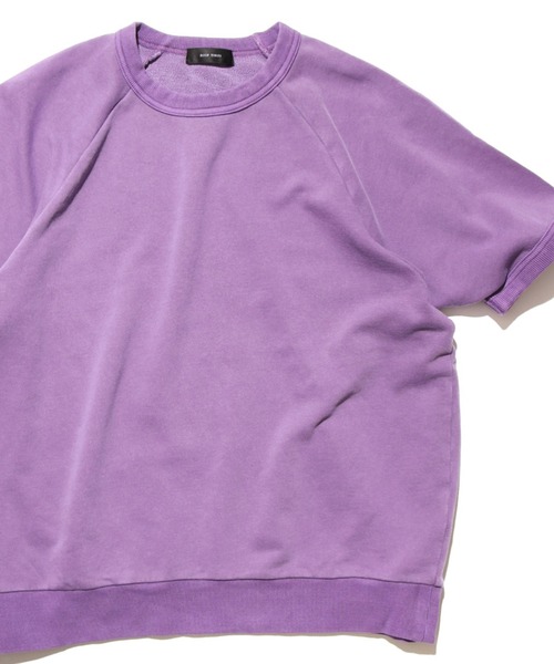 ROOP TOKYO by みー（ループトウキョウバイミー）の「ROOPTOKYO by みー Raglan Pigment S/S Sweat スウェットTシャツ レイヤード 大人カジュアル ミリタリー（Tシャツ/カットソー・レディース・アイボリー/ブラック/ライトベージュ/ネイビー/パープル・FREE）」の22枚目の写真