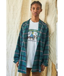 AlexanderLeeChang アレキサンダーリーチャン / SEO-L CHINA  SHIRTS ネルチェック セオエルチャイナシャツ / AC022103