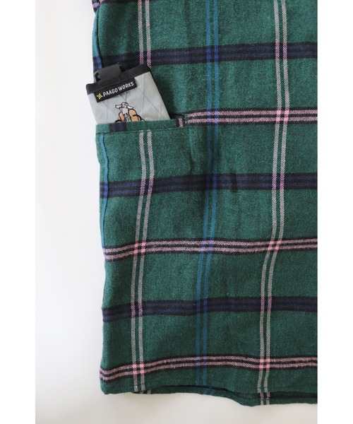 And A（アンドエー）の「AlexanderLeeChang アレキサンダーリーチャン / SEO-L CHINA  SHIRTS ネルチェック セオエルチャイナシャツ / AC022103（シャツ/ブラウス・メンズ・ブラック/グリーン/ピンク・2/3）」の6枚目の写真