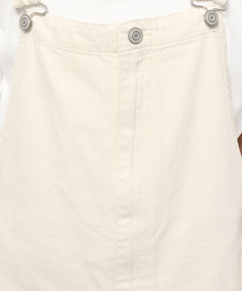 GLOBAL WORK(グローバルワーク)の「リネンカツラギオーバーオール/937177(サロペット/オーバーオール・レディース・ホワイト/オフホワイト/ダークグレー・FREE)」の19枚目の写真