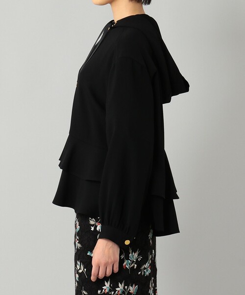 GRACE CONTINENTAL(グレースコンチネンタル)の「ライトペプラムジャケット(ブルゾン・レディース・ブラック/ブラウン・36)」の9枚目の写真