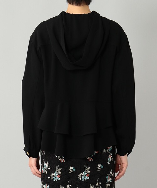 GRACE CONTINENTAL(グレースコンチネンタル)の「ライトペプラムジャケット(ブルゾン・レディース・ブラック/ブラウン・36)」の10枚目の写真