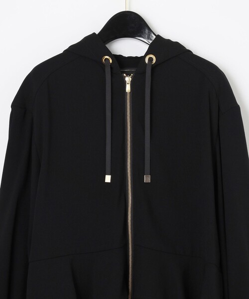 GRACE CONTINENTAL(グレースコンチネンタル)の「ライトペプラムジャケット(ブルゾン・レディース・ブラック/ブラウン・36)」の12枚目の写真