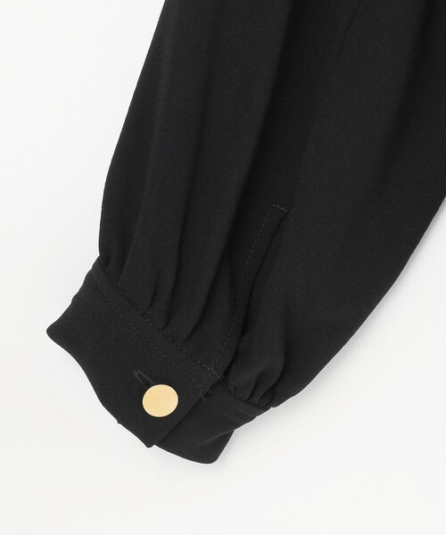 GRACE CONTINENTAL(グレースコンチネンタル)の「ライトペプラムジャケット(ブルゾン・レディース・ブラック/ブラウン・36)」の14枚目の写真